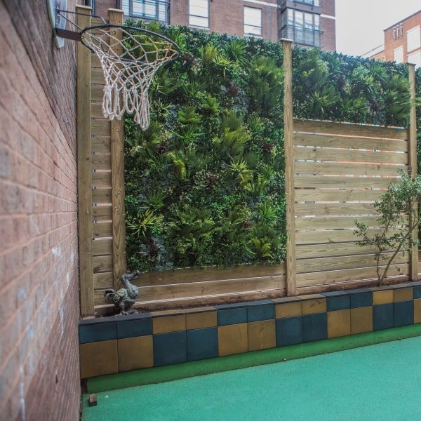 Artificial Plant Walls for Schools