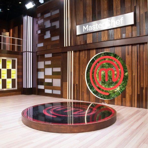 masterchef logo on living wall