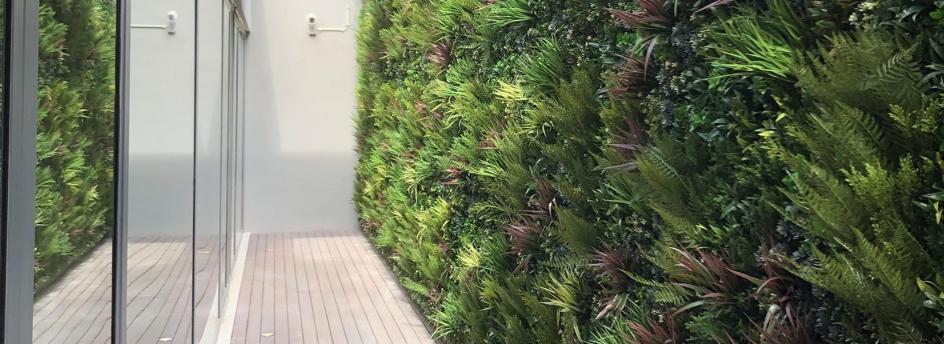 Green Wall Privacy Screening