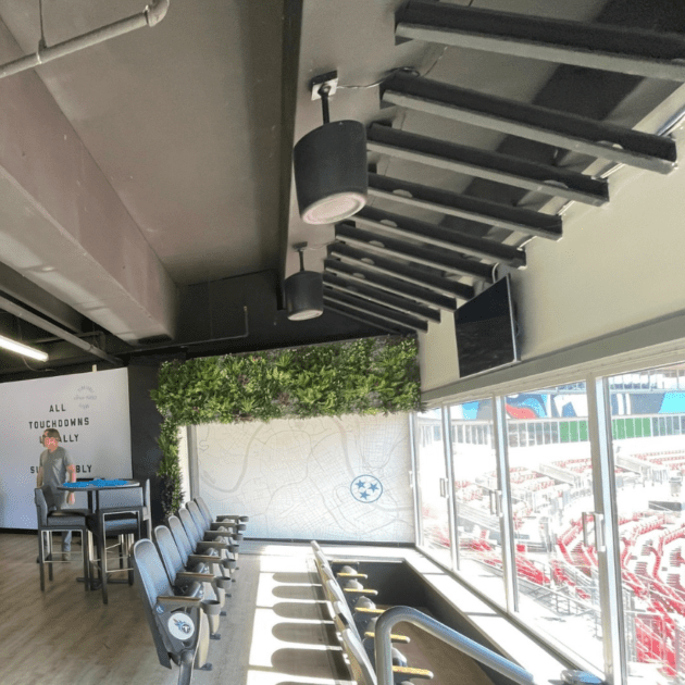 Executive Suite Stadium Green Wall