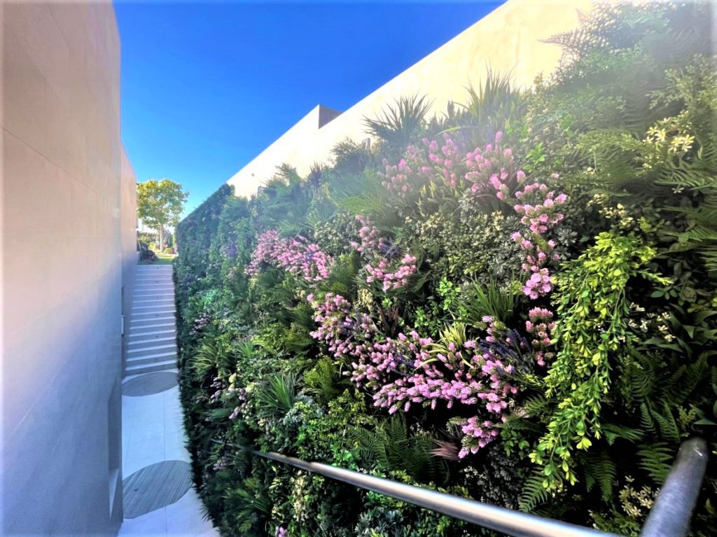 Laguna Beach Green Wall Installation