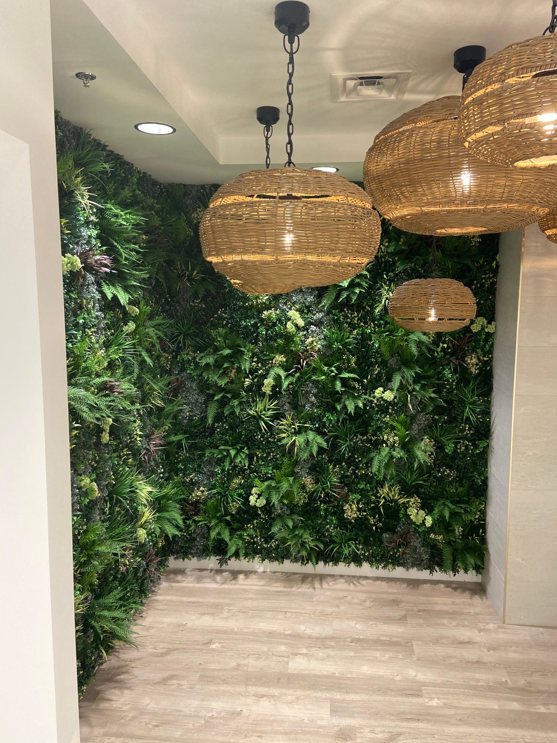 Vistafolia Artificial Green Wall Installation in Las Vegas, Nevada