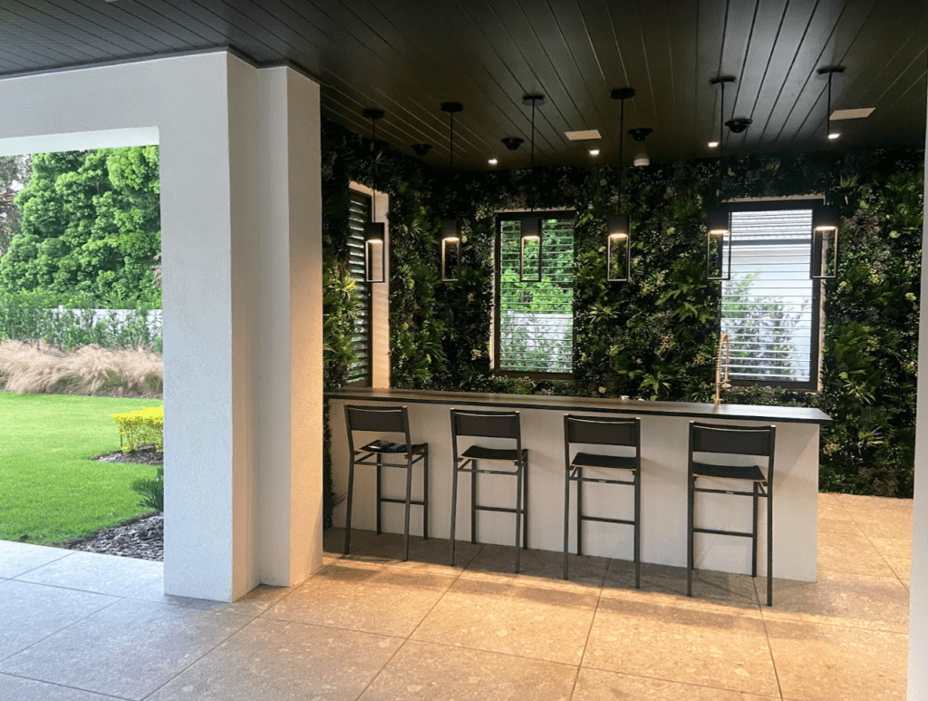 Residential Artificial Green Wall, Florida