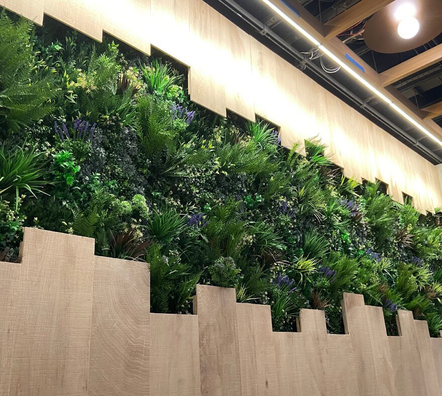 Replica Green Wall in New York City