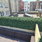 Luxury Boxwood Panel on Roof Terrace